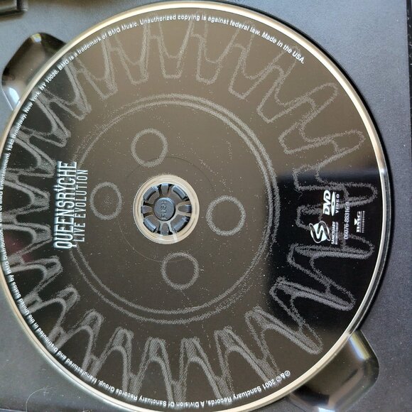 Queensryche LIVE EVOLUTION MUSIC DVD - Picture 4 of 4